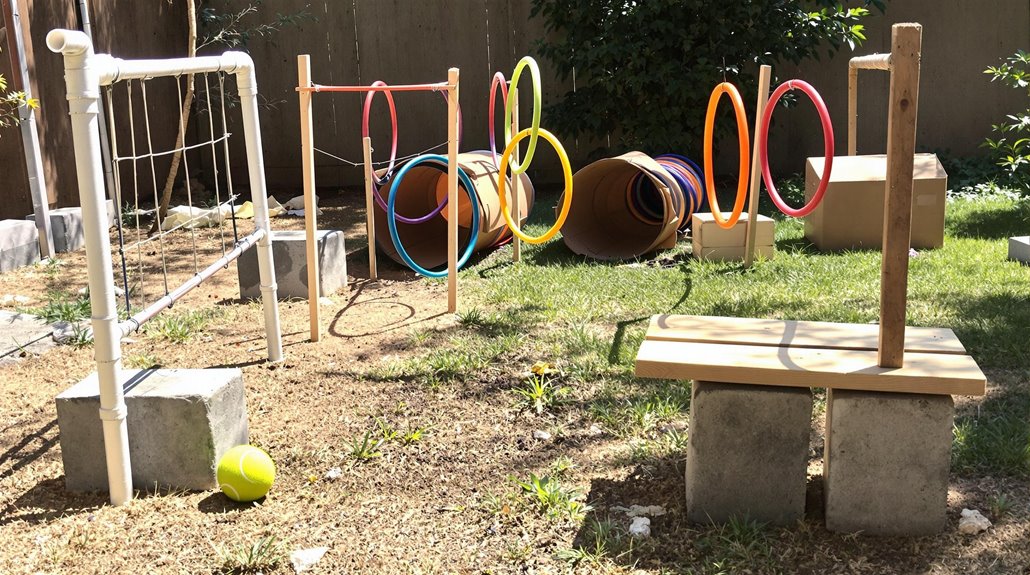 backyard fun obstacle course