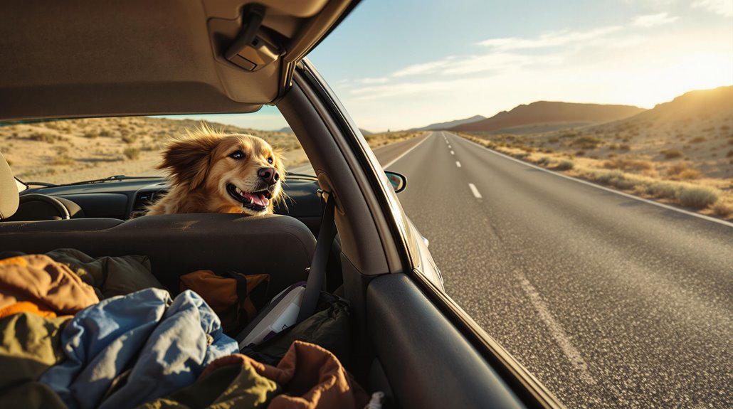 budget friendly dog road trip