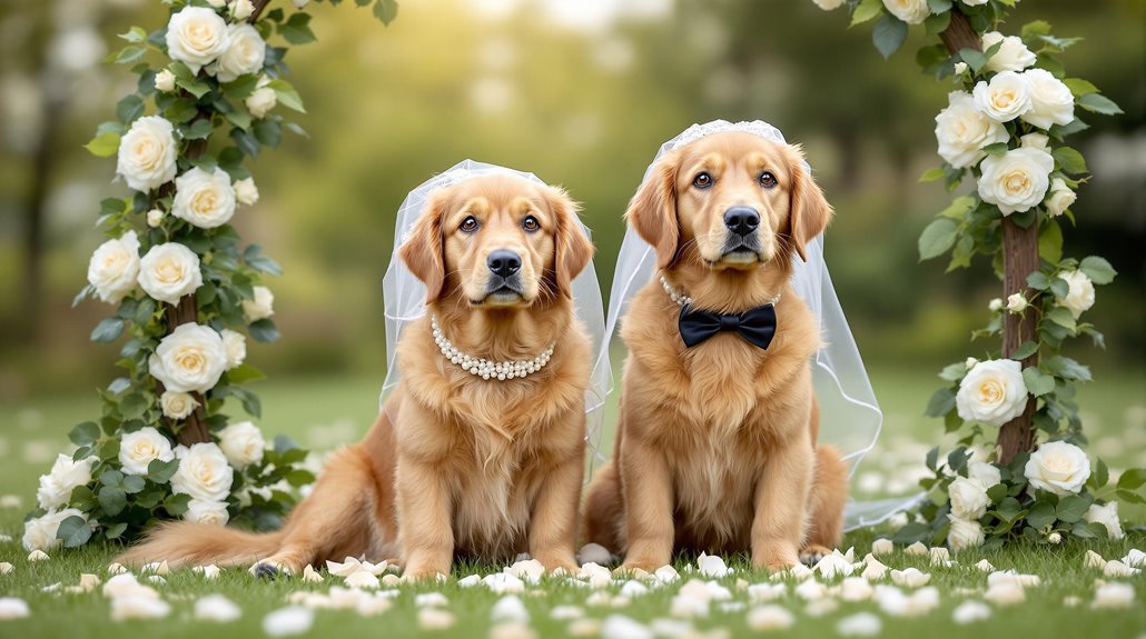 canine matrimonial festivities celebrated