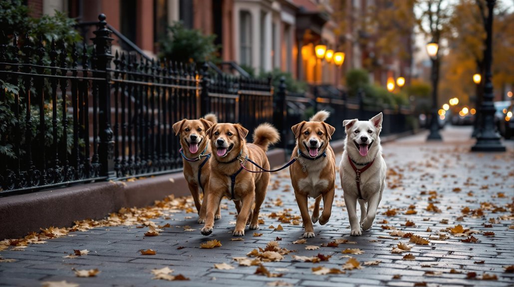 community bonding through walking