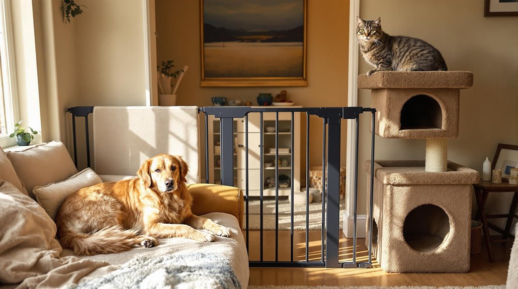 creating secure pet areas