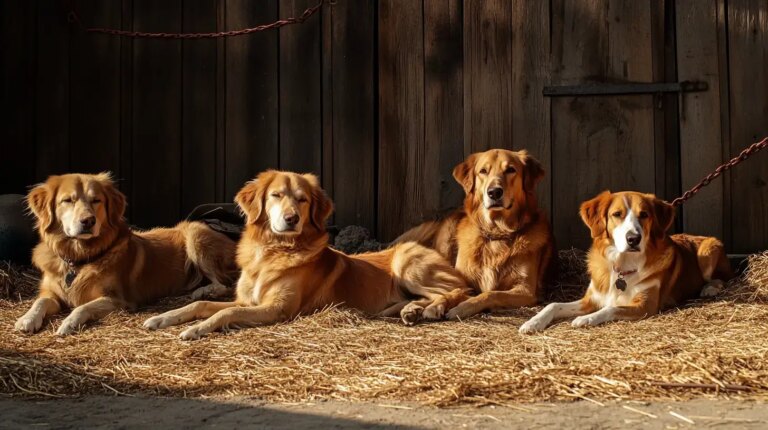 Dog Family Saved from Meat Market Finds Love in Forever Homes