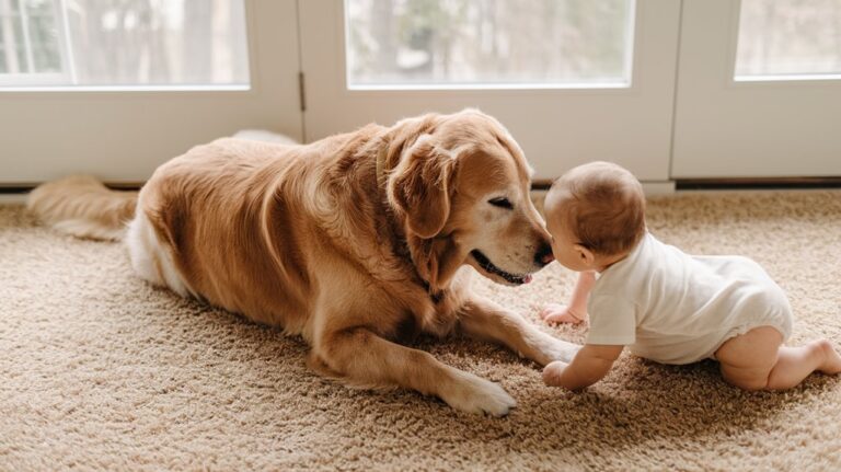 dog and baby introduction