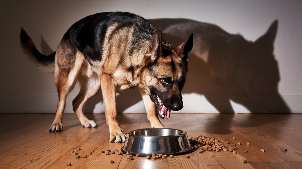 dog food aggression signs