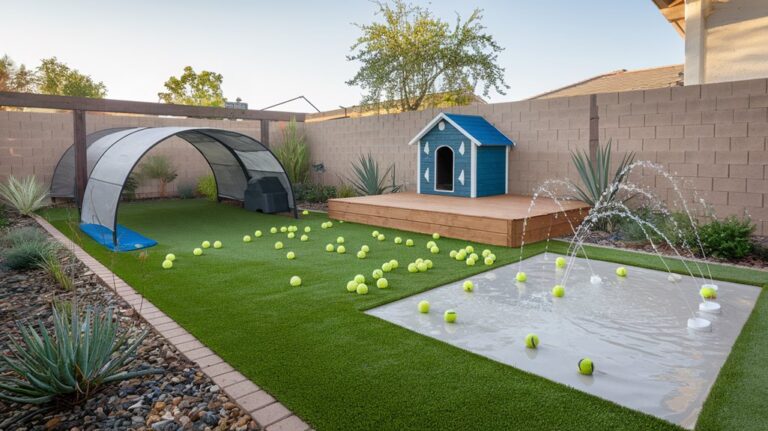 dog friendly backyard enhancements