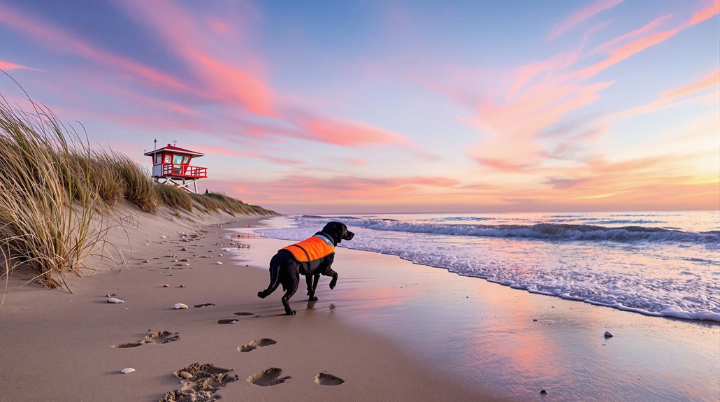 dog friendly beach precautions