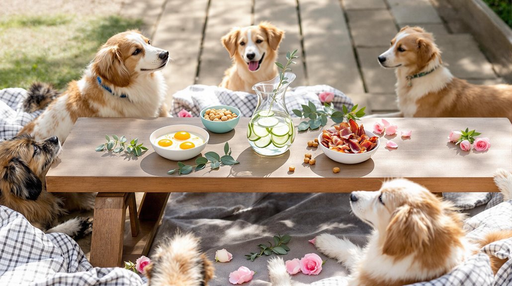 dog friendly sunday brunch event