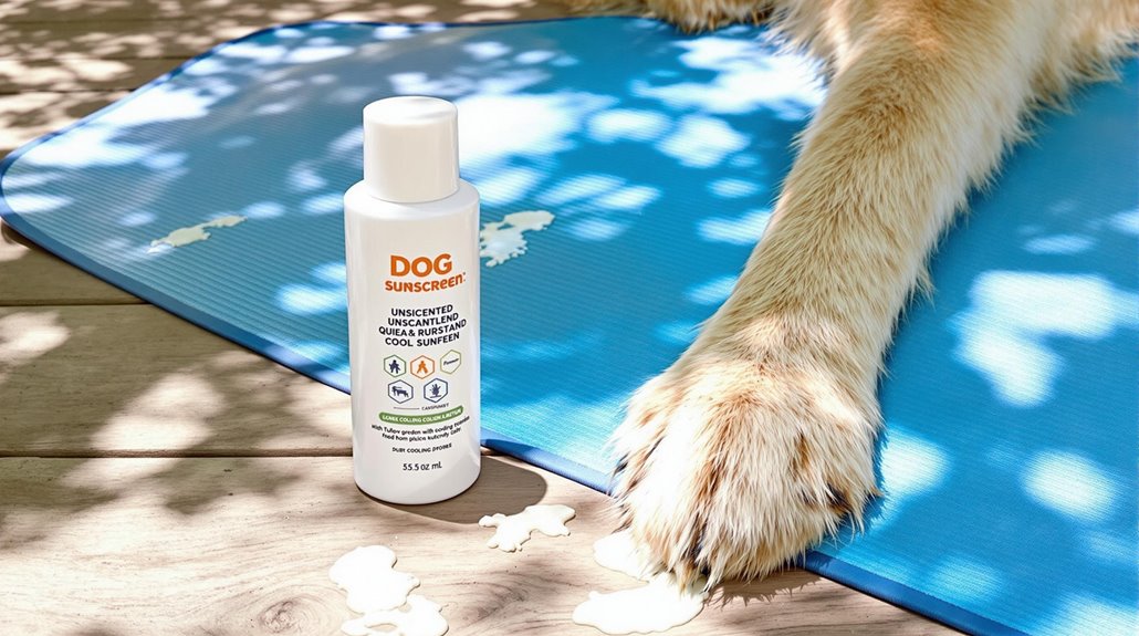 dog sunscreen safety tips