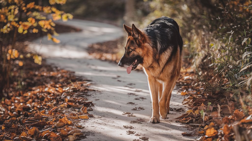 dog walking behavior evolution