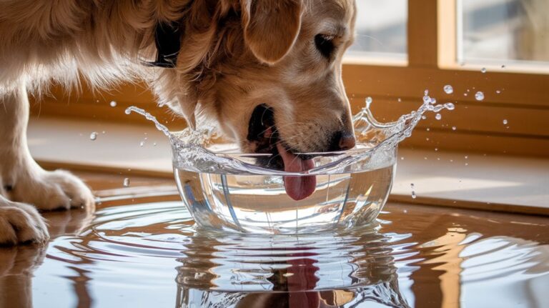 dog water drinking intelligence