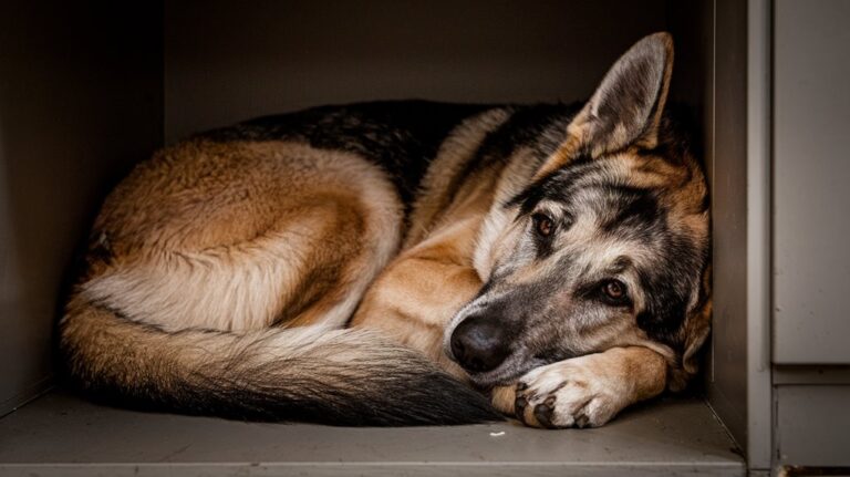 dogs conceal suffering instinctively