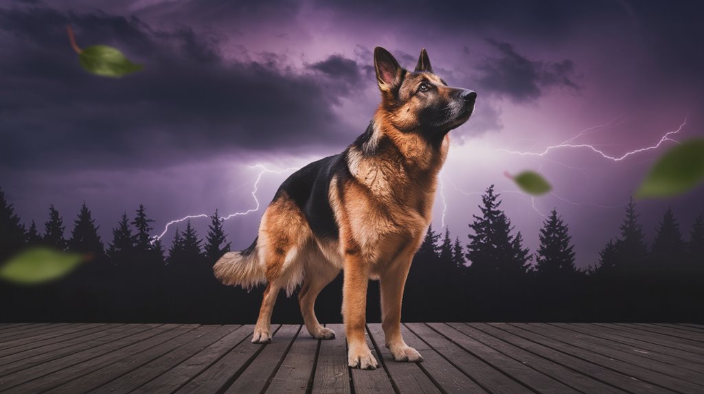 dogs detecting weather changes