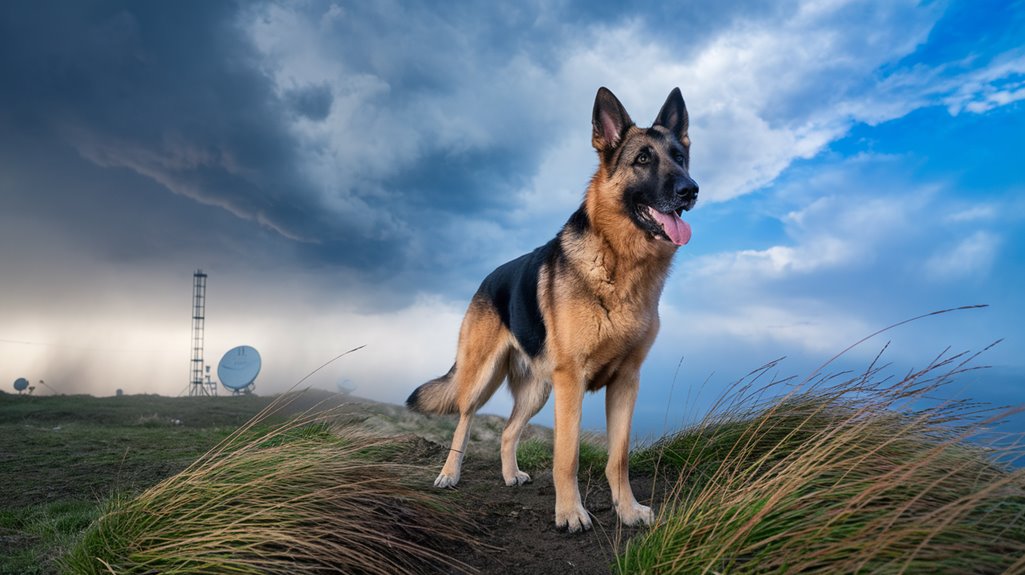 dogs excel in weather prediction