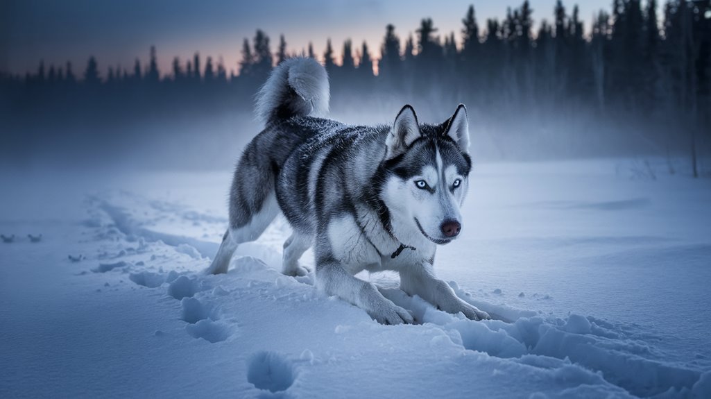 dogs exhibiting primal behavior