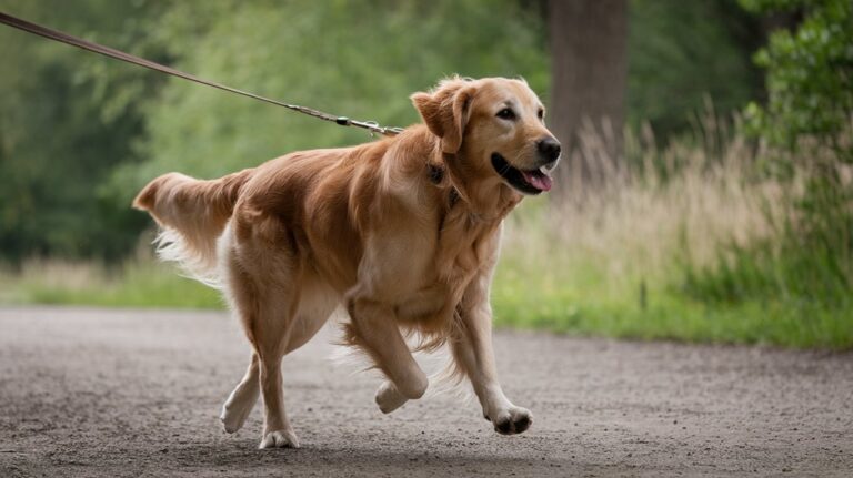 dogs preferred walking side