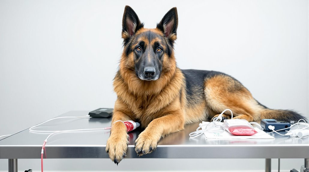 dogs require blood donations