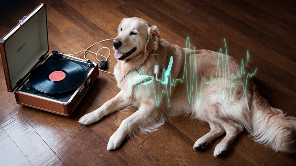 dogs respond to music