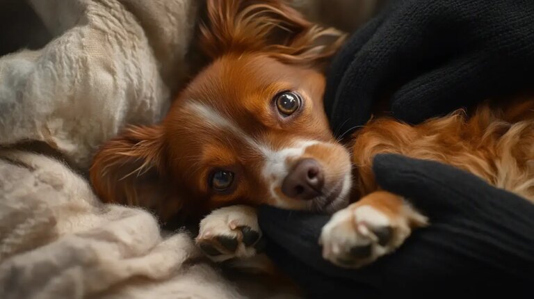 Fisherman Saves Tiny Puppy Found Struggling Under Bridge