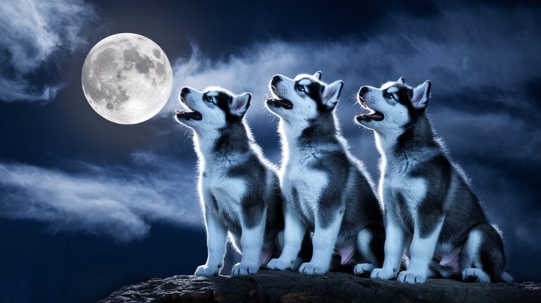 full moon dog behavior