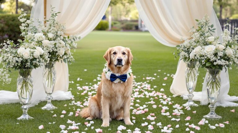 incorporating dogs in weddings