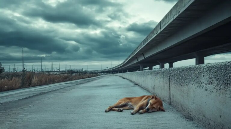 Injured Pup Found on Highway Recovers After Life-Saving Rescue