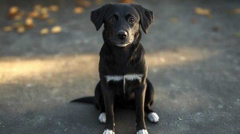 Injured Street Dog Heals and Spreads Joy in Caring Vet Clinic