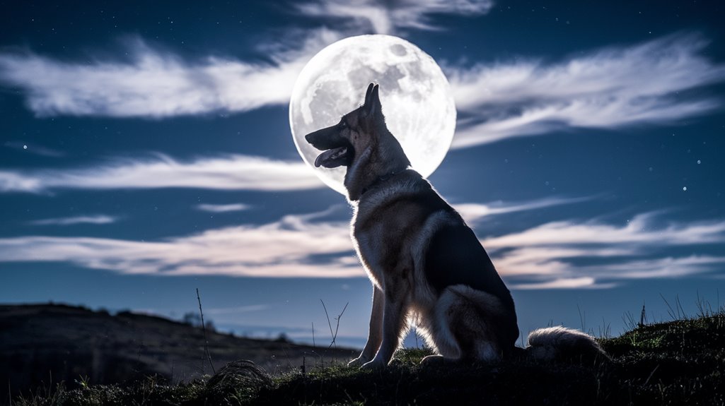 moon s influence on dogs