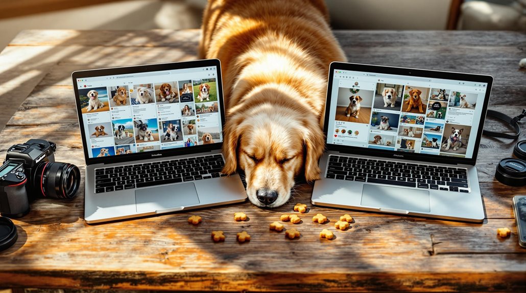 network with fellow dog bloggers