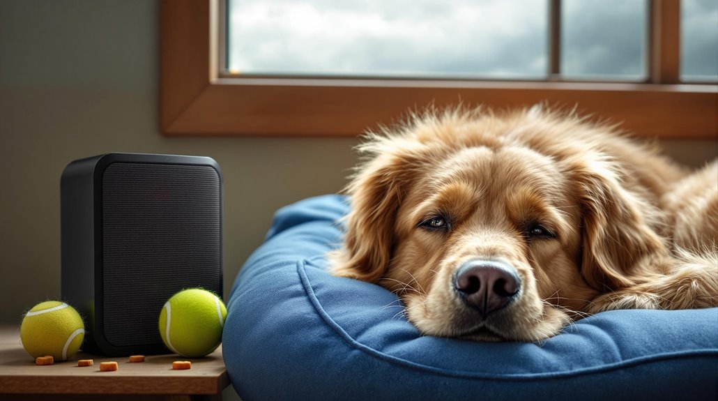 noise induced anxiety in dogs