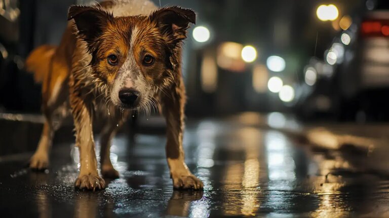 Paralyzed Street Mom Drags Herself Miles to Feed Her Puppies