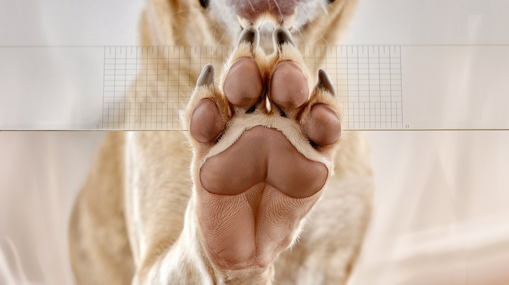 paw measurement scientific analysis