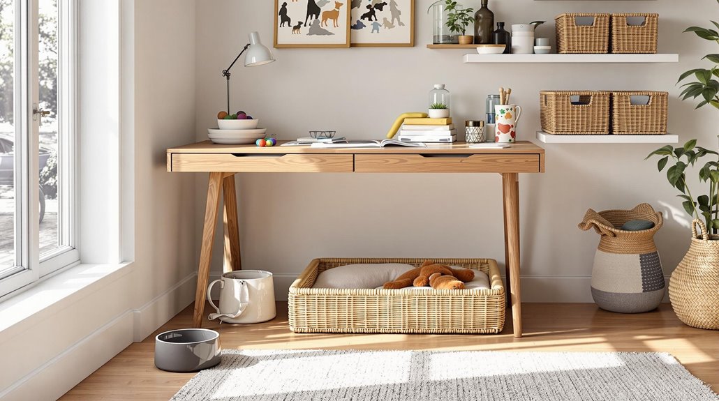 pet friendly organizing ideas