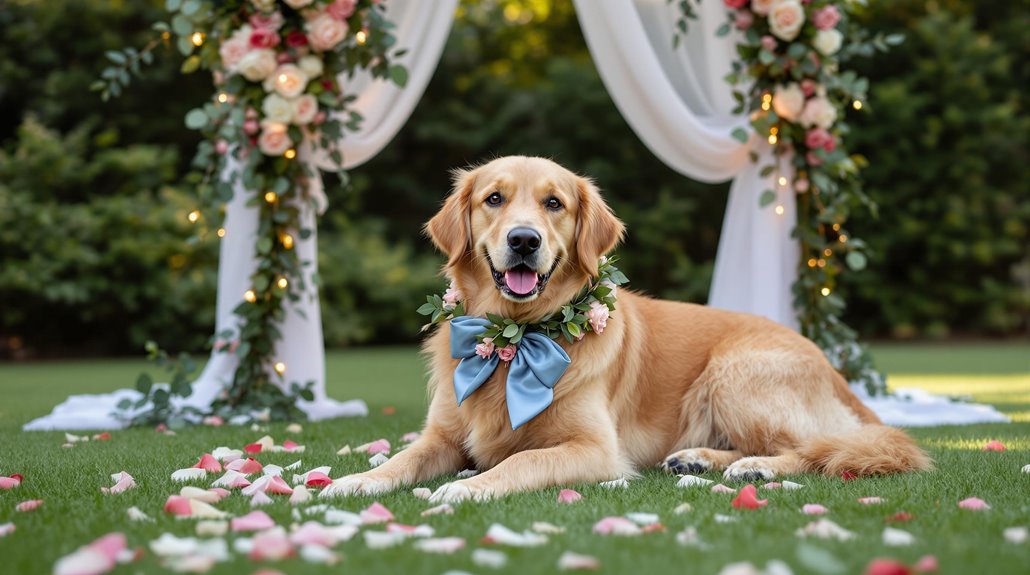 pet friendly wedding decor choices