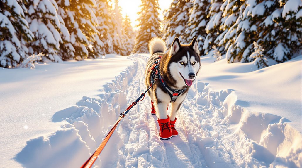 snowshoeing adventures with pets