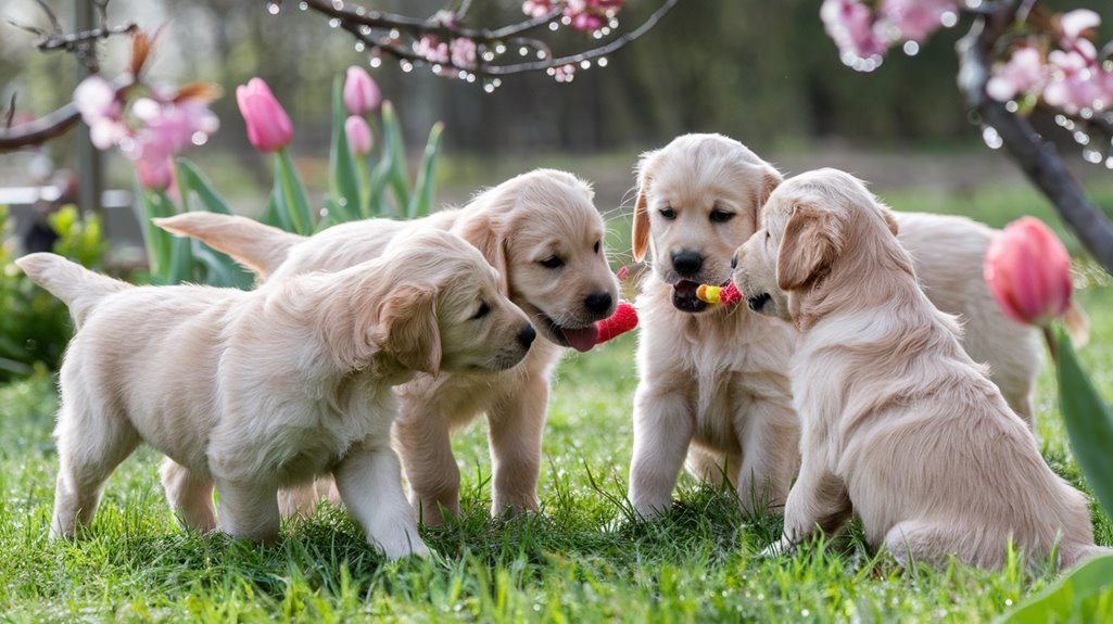 spring born service dog training