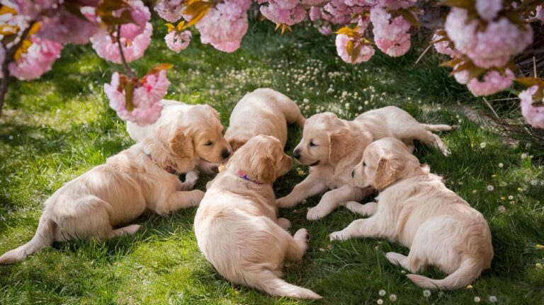 spring puppies excel socially