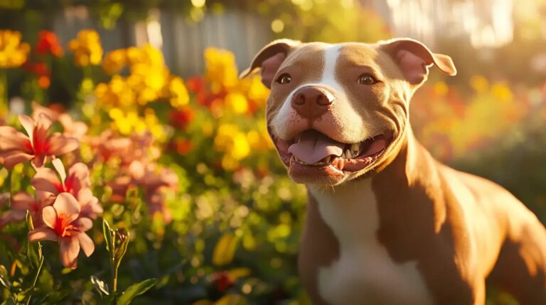 Starving Pittie Defies Death to Find Love After Brutal Winter