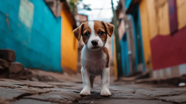 Anemic Stray Pup Fights Back After Life-Saving Blood Transfusions