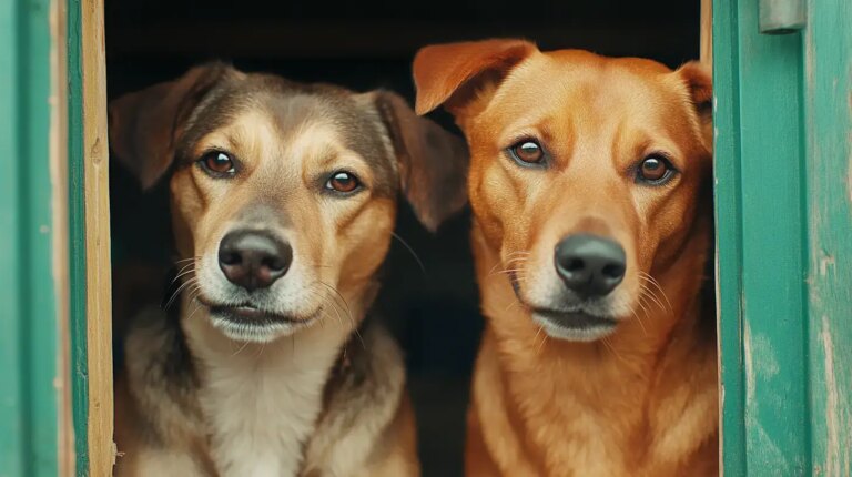 Street Dog Best Friends Find Home Together After Rescue