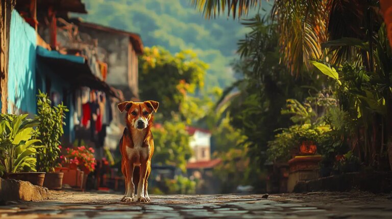 Street Dog Survives Surgery After Hit-and-Run in Kazakh Village