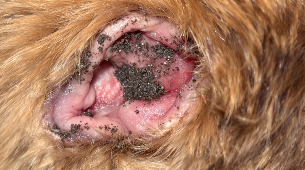 symptoms of canine mites