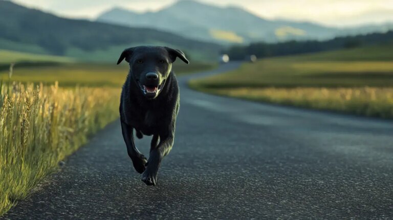 Tiny Puppy Chases Owner’s Car Before Rescue Leads to Loving Home