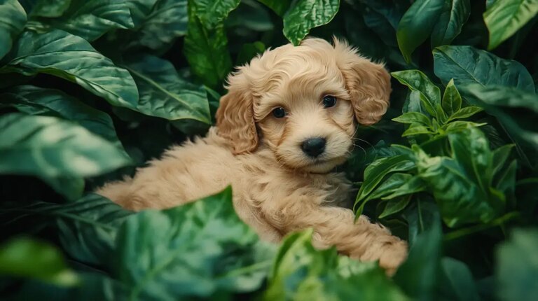 Trapped Disabled Puppy Finds Love After Roadside Bush Rescue