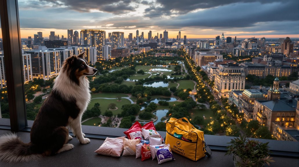 urban dog emergency preparedness